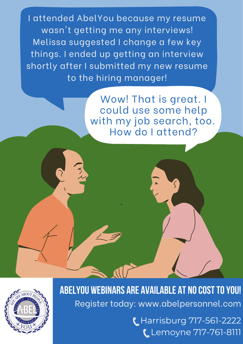 Job Searching? AbelYou can help!