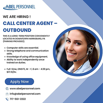 Call center agent – outbound in Harrisburg, PA