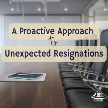 A Proactive Approach to Unexpected Resignations