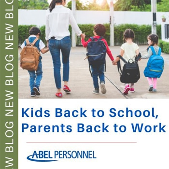 Kids Back to School, Parents Back to Work