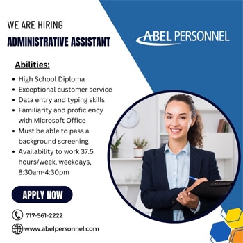 Administrative Assistant jobs in Harrisburg, PA